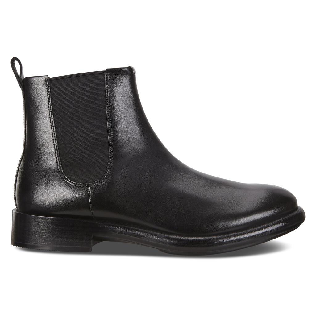 Ecco Vitrus Artisan Mens Chelsea Boots In Black - India UTF-359618